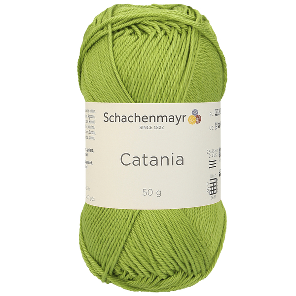 500 g Schachenmayr Catania 100% pamut fonal. 50 g 125 m. Tű 2,5-3,5 mm. 00205