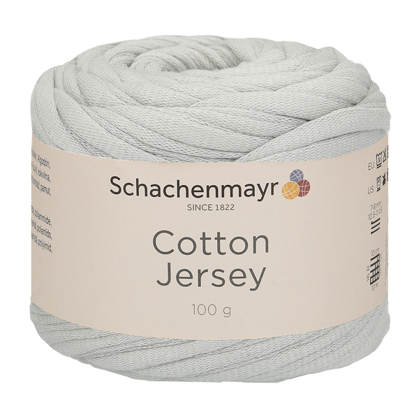 900 g Schachenmayr Cotton Jersey 70% pamut fonal. 100 g 74 m.Tű 7-8 mm. 00091
