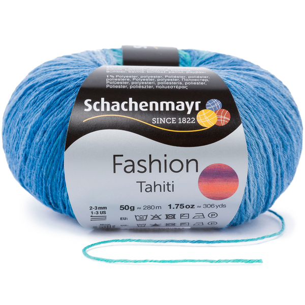 500 g Schachenmayr Tahiti 99% pamut fonal. 50 g 280 m. Tű 2-3 mm. 07691