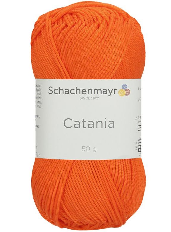 500 g Schachenmayr Catania 100% pamut fonal. 50 g 125 m. Tű 2,5-3,5 mm. 00443