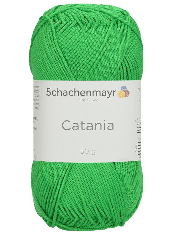 500 g Schachenmayr Catania 100% pamut fonal. 50 g 125 m. Tű 2,5-3,5 mm. 00445