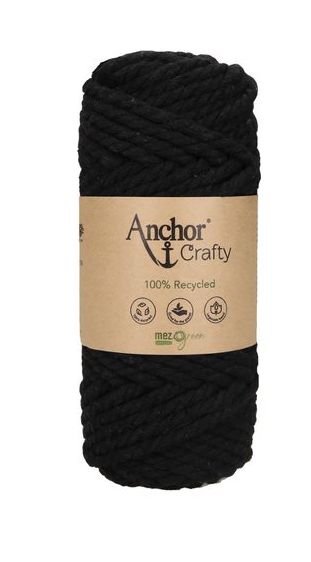 1 kg 4 db ANCHOR Crafty makramé fonal. 250 g 40 m. 5 mm vastag. 120