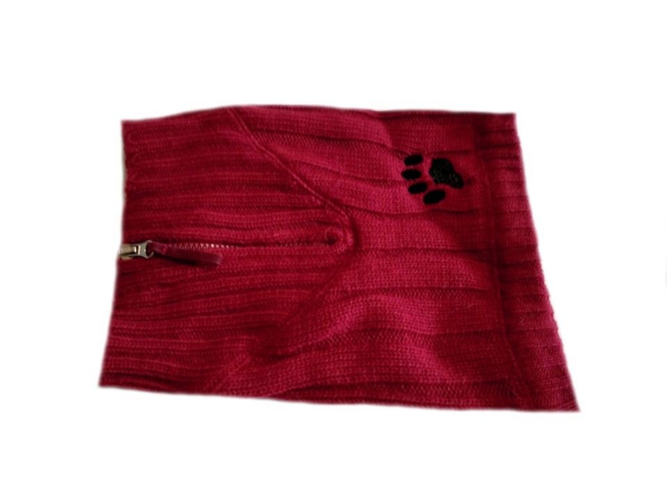 PETS AT HOME kötött kutyaruha, pulóver. Háthossz 22 cm. 