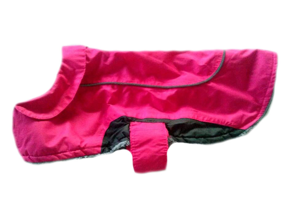 Rózsaszín/pink kutyaruha, hátvédő. Háthossz 40 cm. 