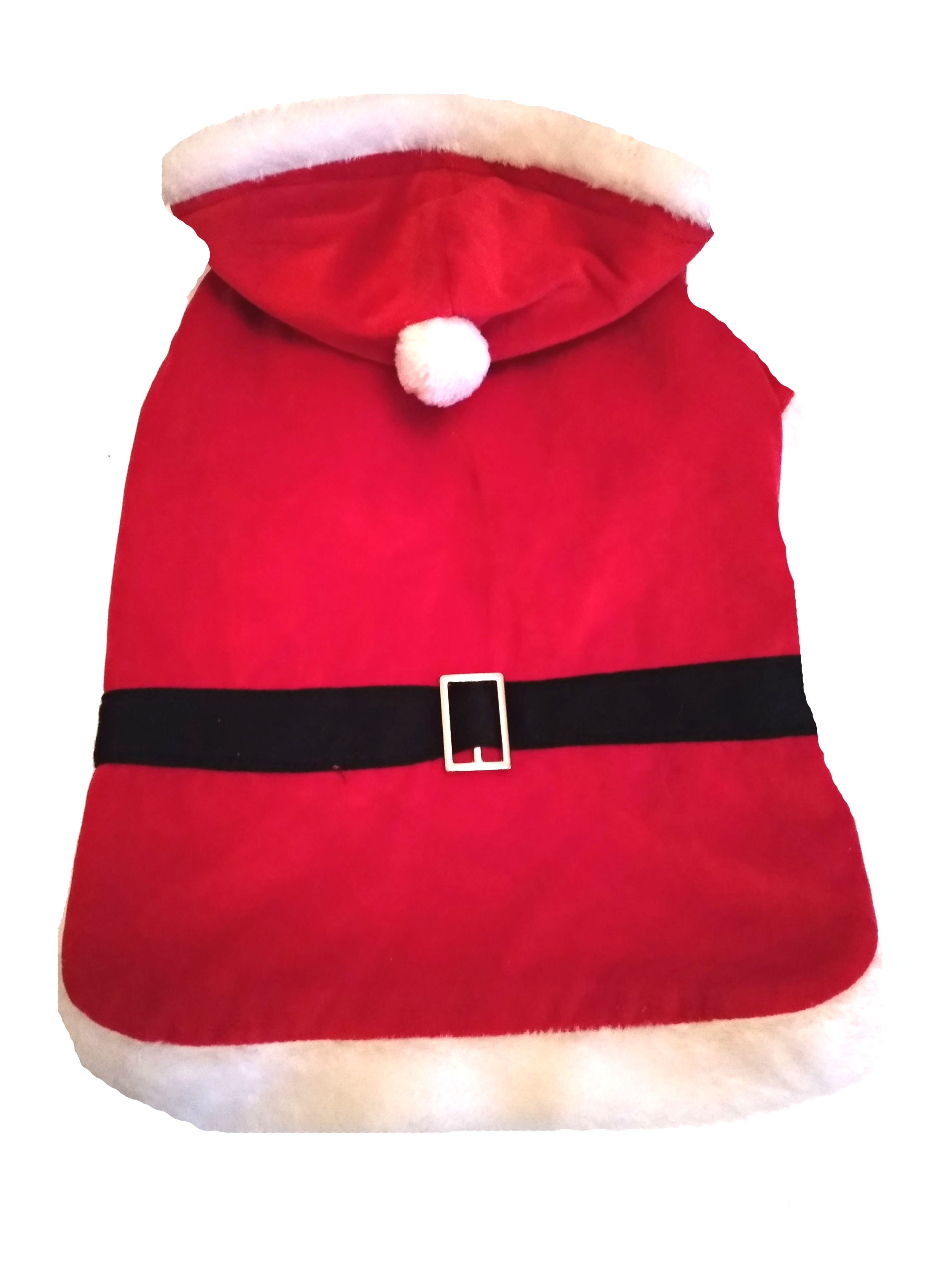 Karácsonyi kutyaruha, kötött pulóver. Háthossz 32 cm. 