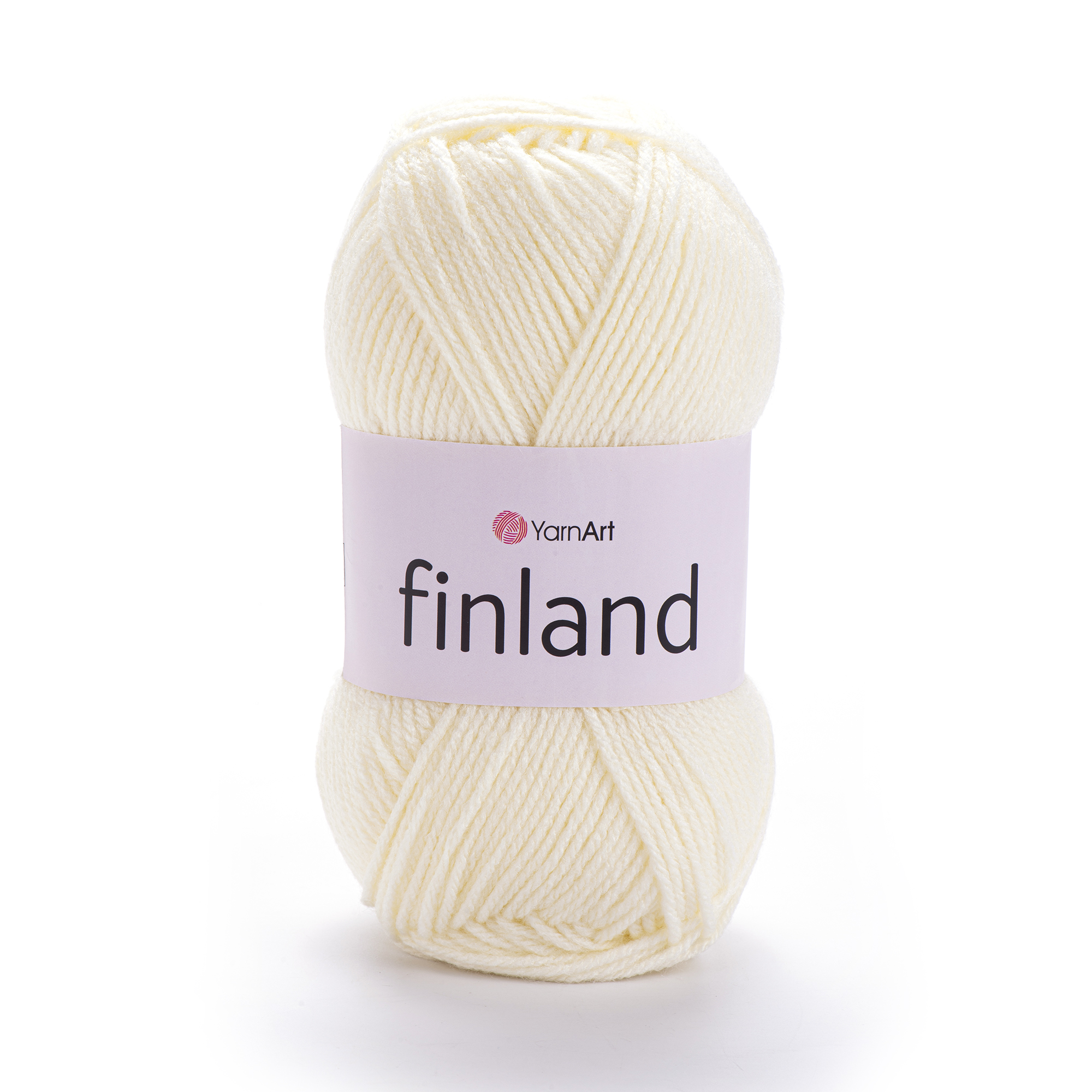500 g 5 db YarnArt FINLAND 100% akril fonal. Tű 4,5-5 mm. Szín: törtfehér 851.