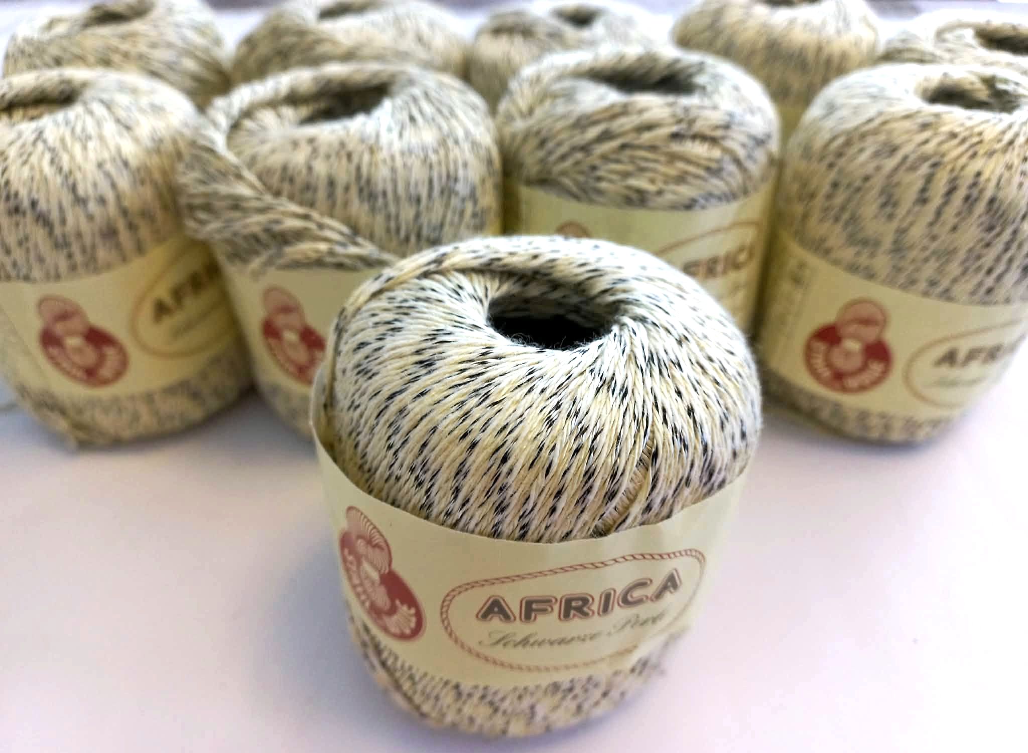 500 g Stahl Wolle Africa sárga melíros akril viszkóz pamut horgoló fonal. 50 g 105 m. Tű 3-3,5 mm. 