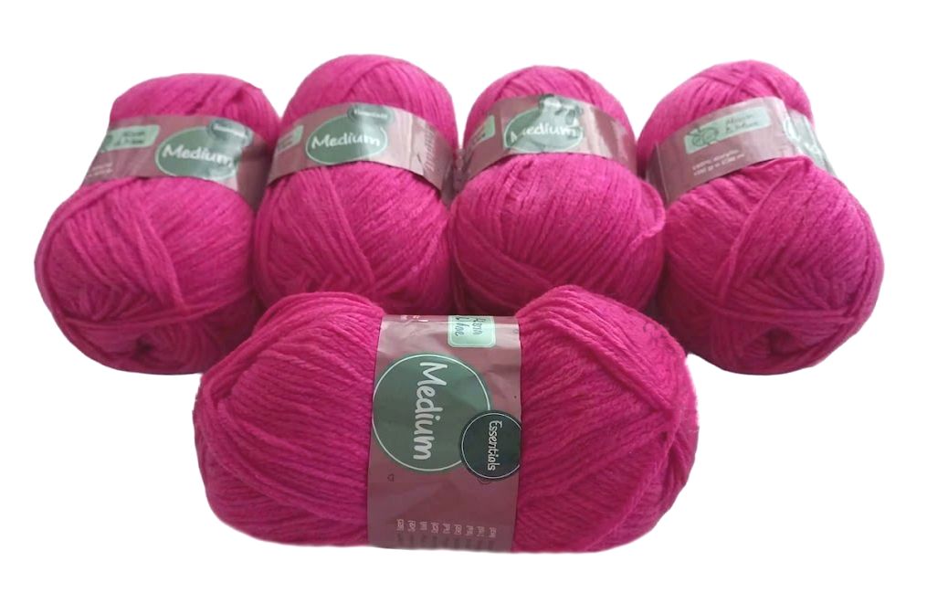 500 g Alison&Mae pink 100% akril fonal. 100 g 238 m. Tű 4-5 mm. 