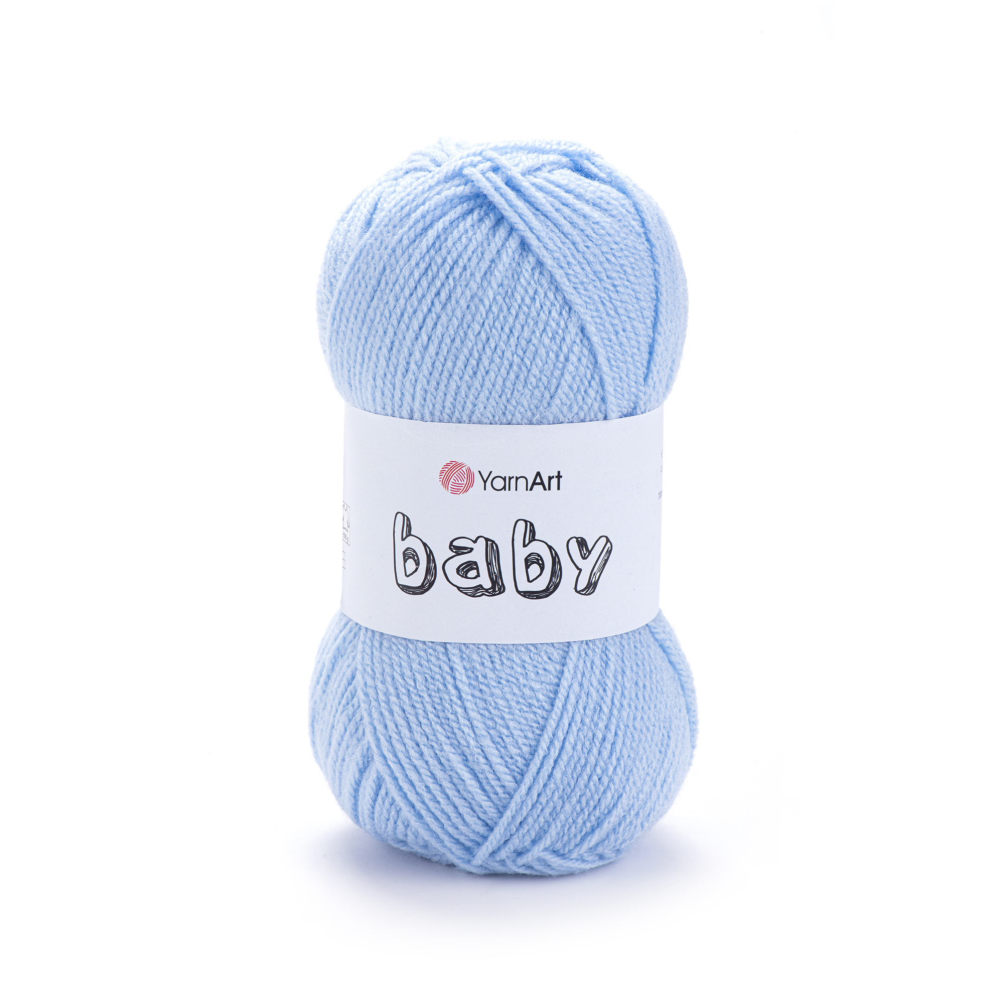 250 g 5 db  YarnArt BABY 100% akril baba fonal. Tű 3,5-es. Szín 215.