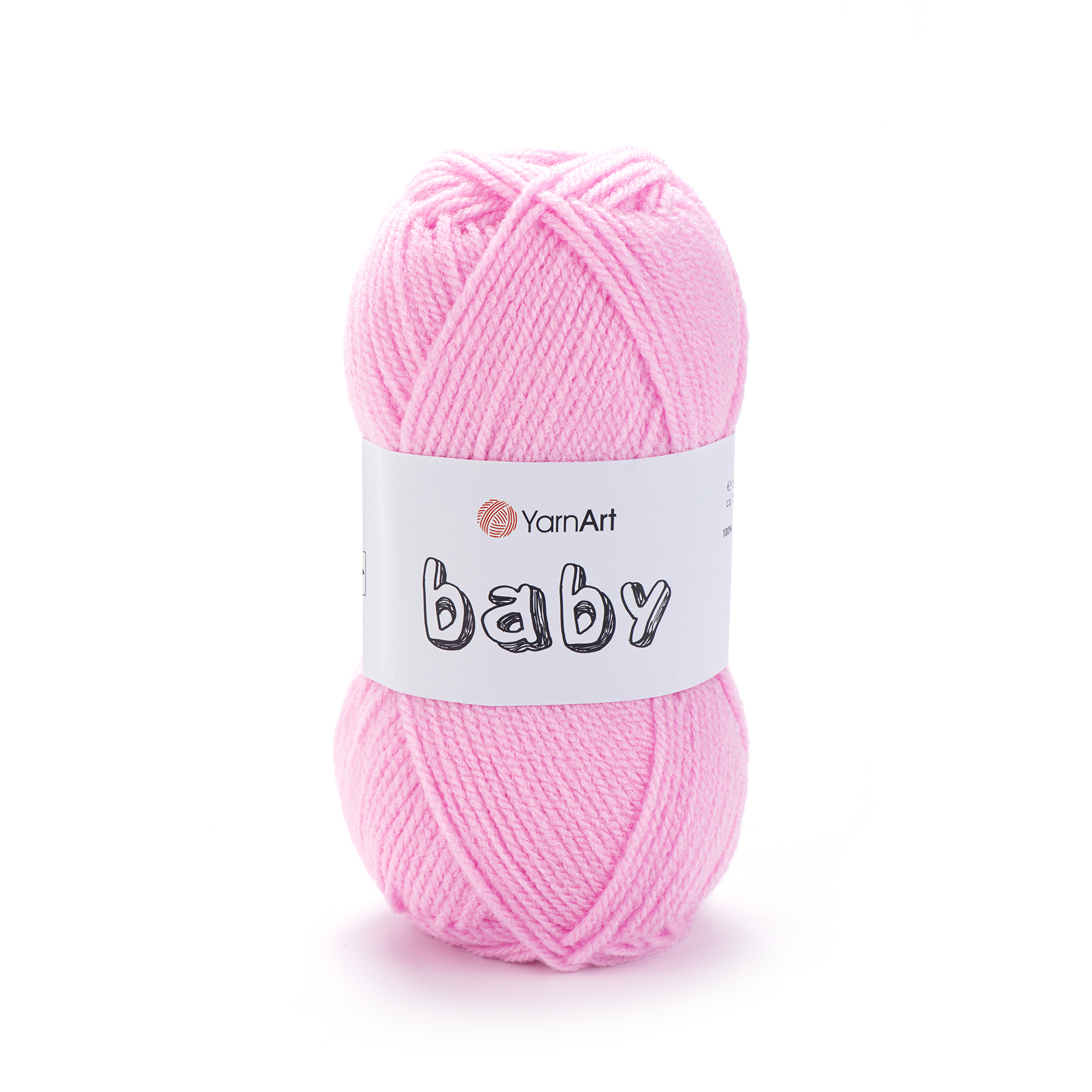 250 g 5 db  YarnArt BABY 100% akril baba fonal. Tű 3,5-es. Szín 217.