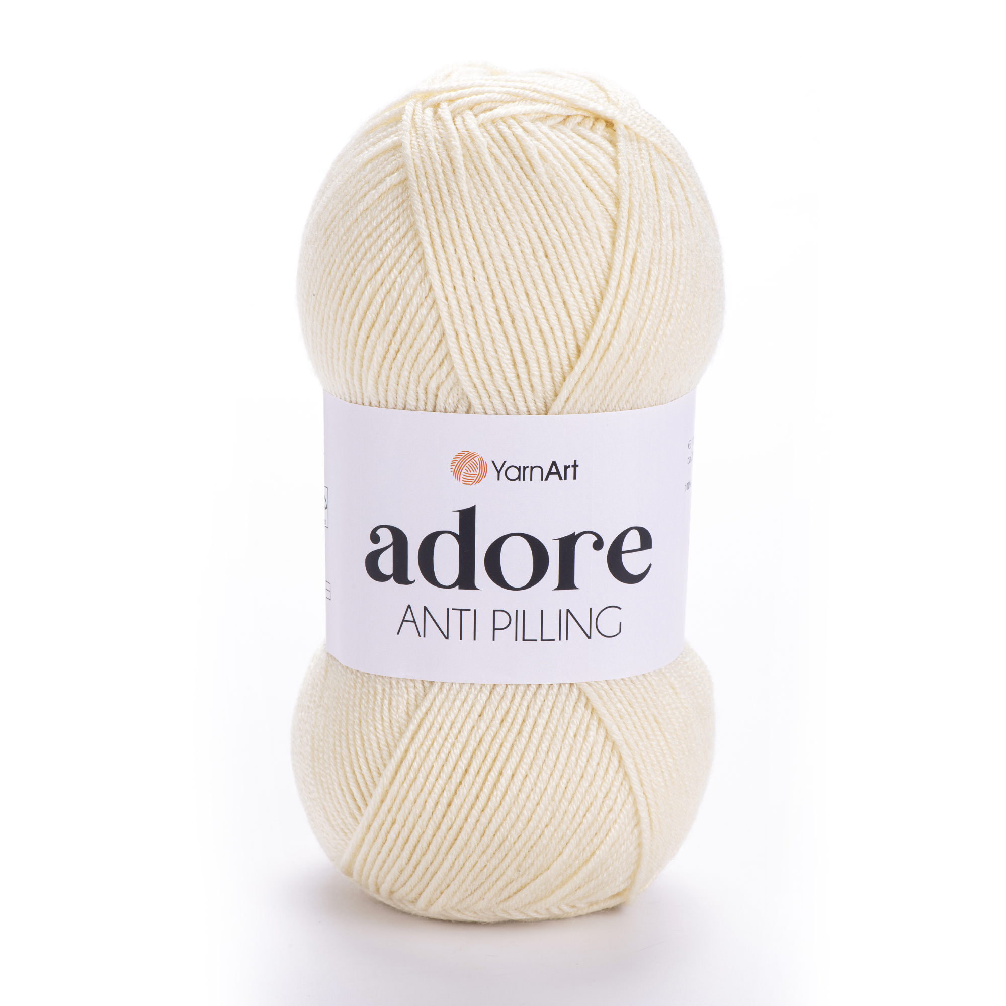 500 g 5 db YarnArt ADORE 100% anti pilling akril fonal. Tű 4 mm. Szín 331.