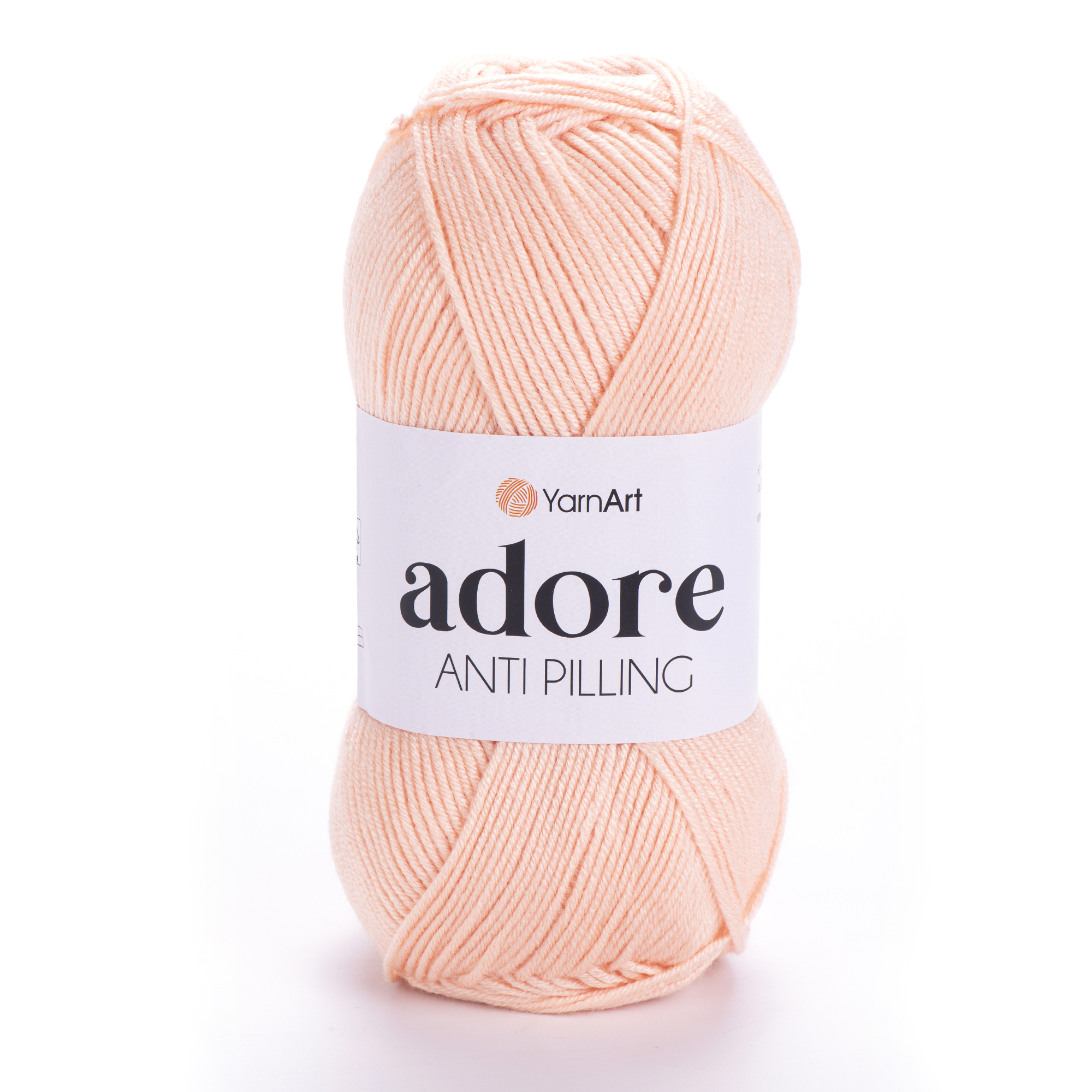 500 g 5 db YarnArt ADORE 100% anti pilling akril fonal. Tű 4 mm. Szín 333.