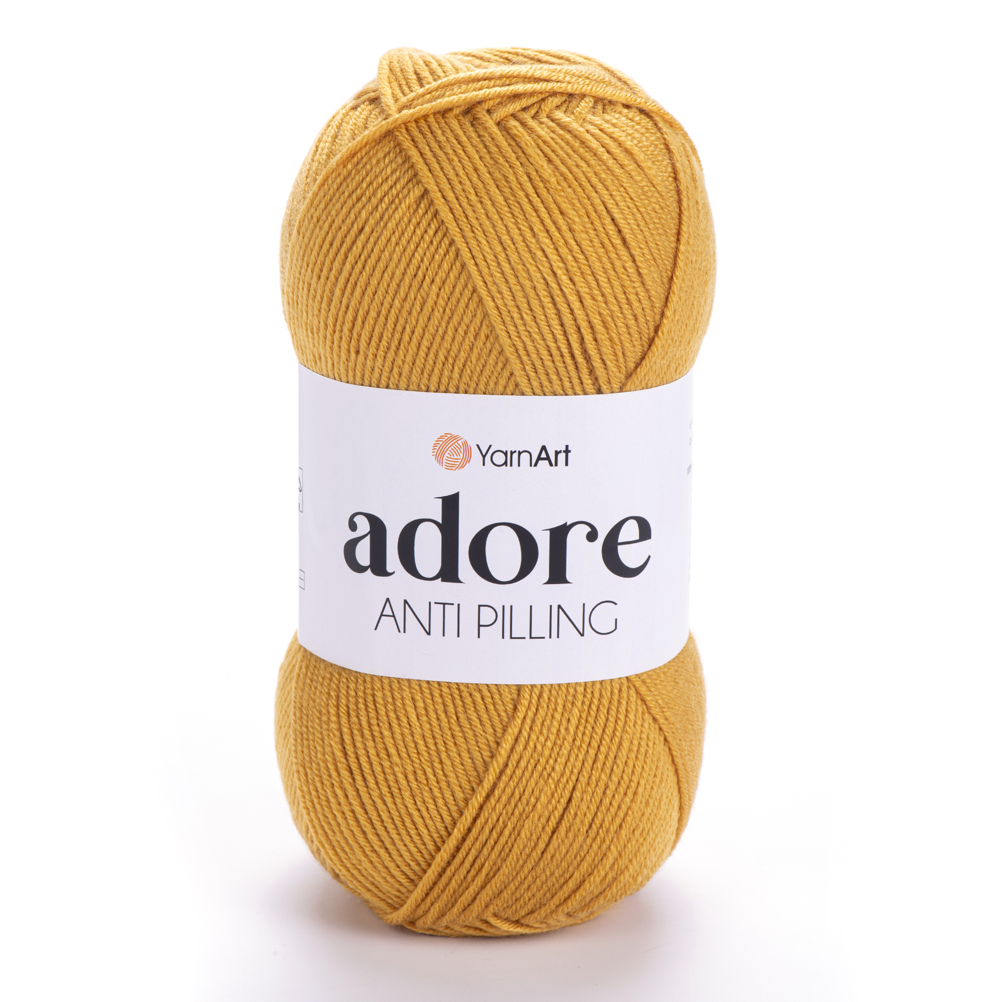 500 g 5 db YarnArt ADORE 100% anti pilling akril fonal. Tű 4 mm. Szín 334.