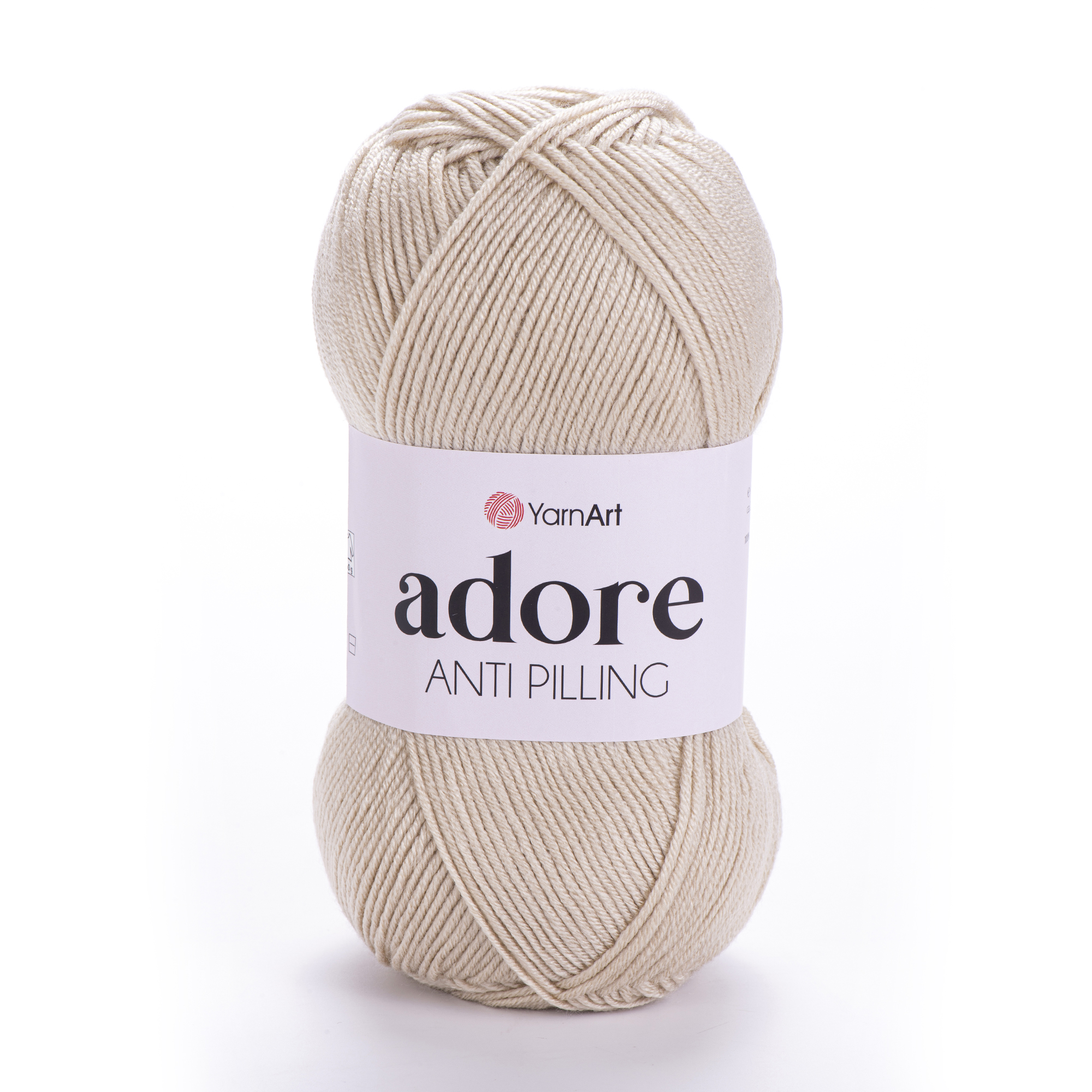 500 g 5 db YarnArt ADORE 100% anti pilling akril fonal. Tű 4 mm. Szín 335.