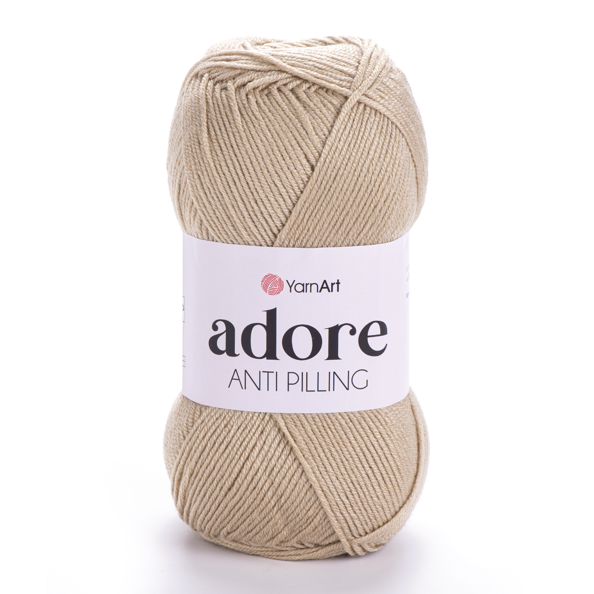 500 g 5 db YarnArt ADORE 100% anti pilling akril fonal. Tű 4 mm. Szín 336.