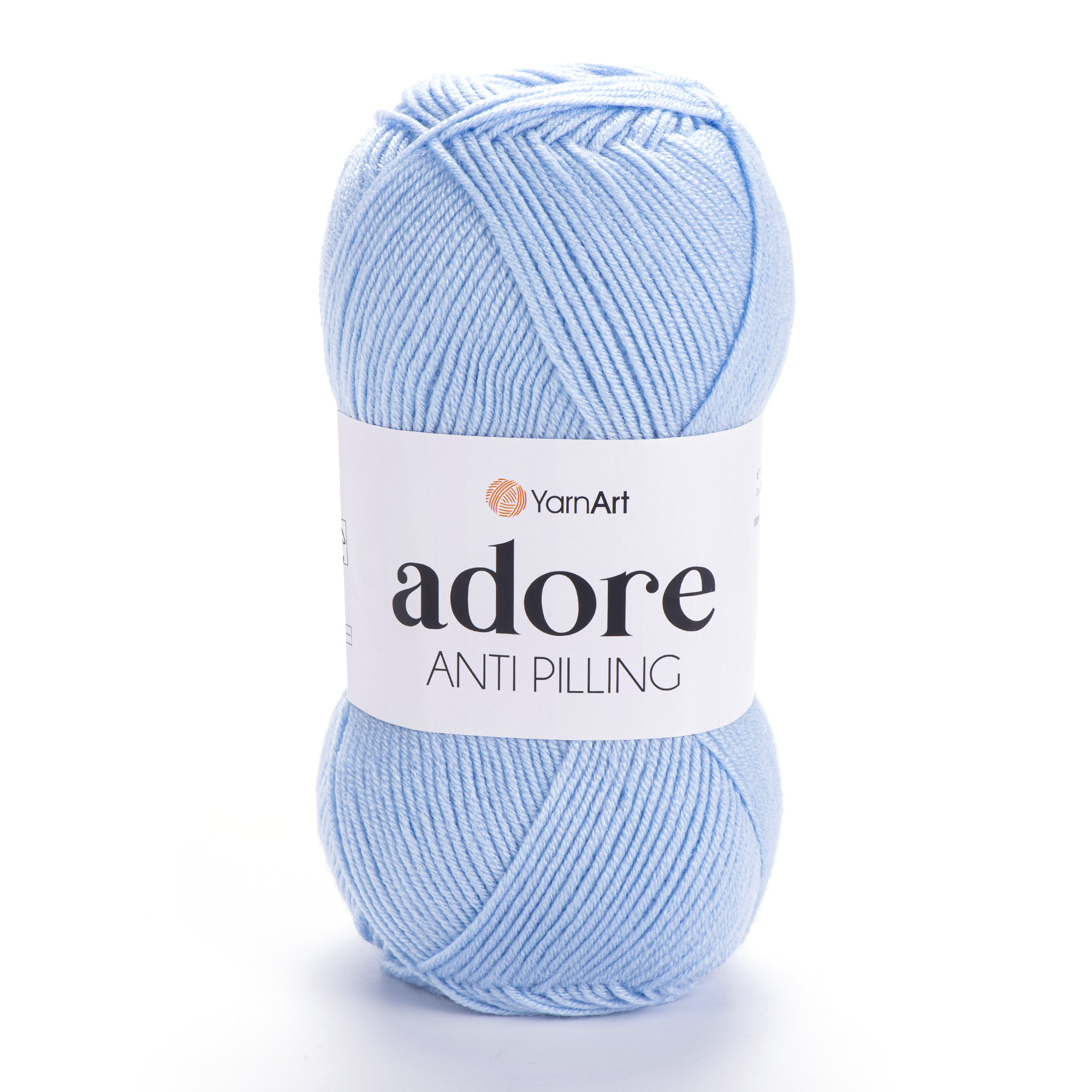 500 g 5 db YarnArt ADORE 100% anti pilling akril fonal. Tű 4 mm. Szín 340.