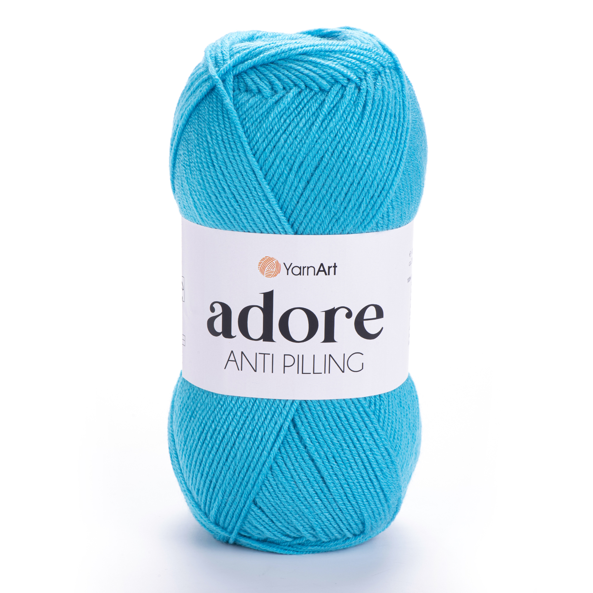 500 g 5 db YarnArt ADORE 100% anti pilling akril fonal. Tű 4 mm. Szín 343.