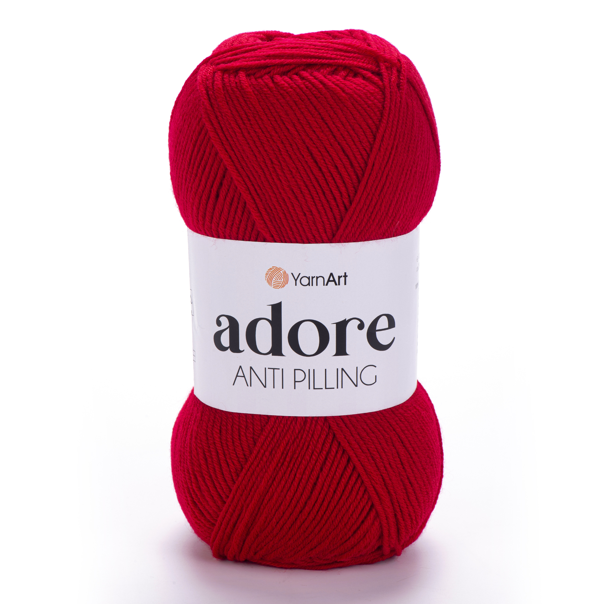 500 g 5 db YarnArt ADORE 100% anti pilling akril fonal. Tű 4 mm. Szín 352.