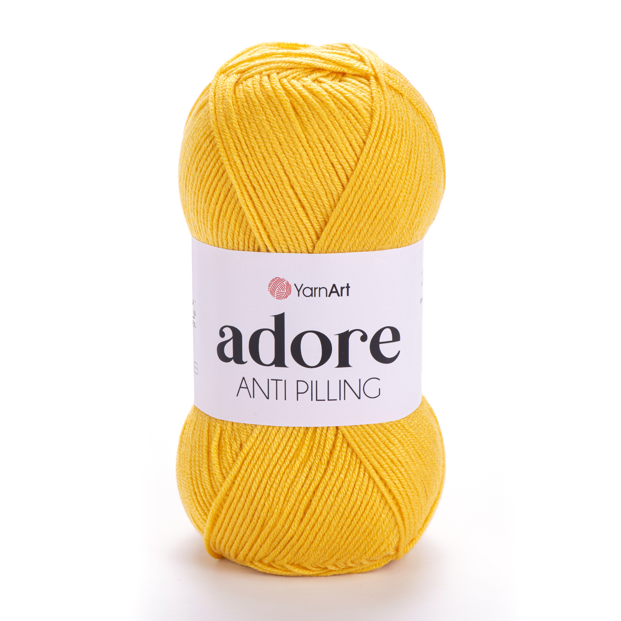 500 g 5 db YarnArt ADORE 100% anti pilling akril fonal. Tű 4 mm. Szín 355.