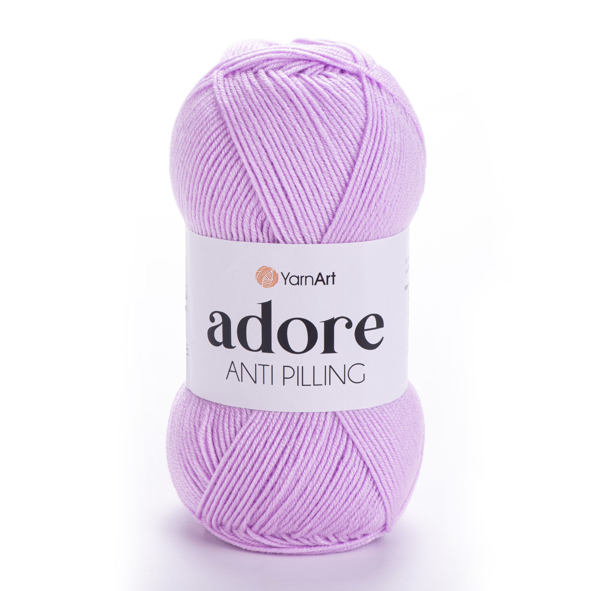 500 g 5 db YarnArt ADORE 100% anti pilling akril fonal. Tű 4 mm. Szín 362.