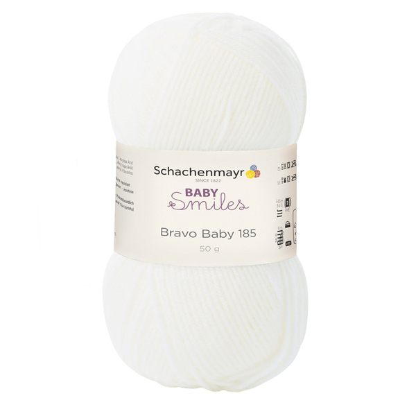 500 g 10 db Schachenmayr Baby Smiles Bravo Baby 185. 100% akril babafonal. 01002