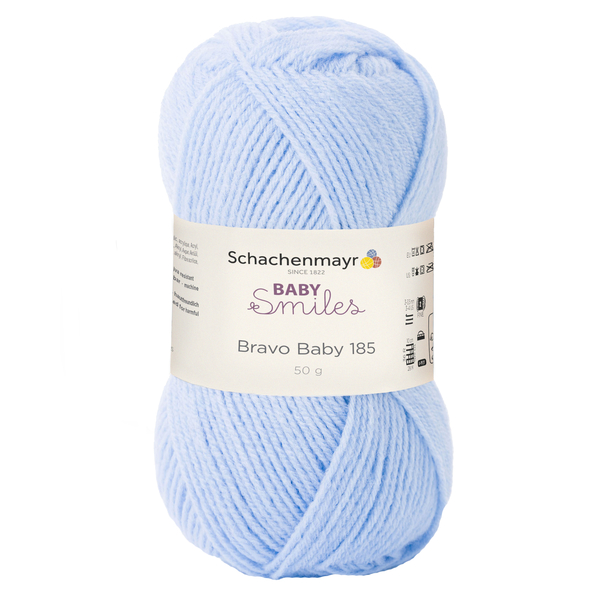 500 g 10 db Schachenmayr Baby Smiles Bravo Baby 185. 100% akril babafonal. 01055