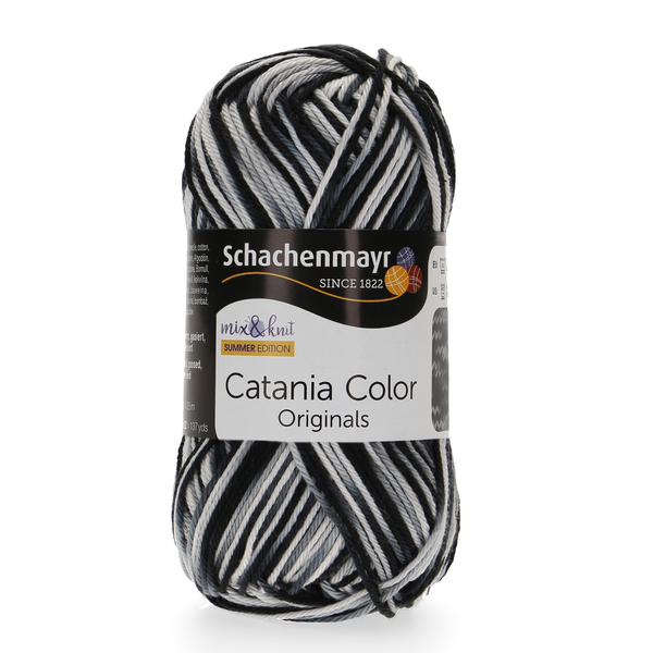500 g Schachenmayr Catania Color 100% pamut fonal. 50 g 125 m. Tű 2,5-3,5. 00234