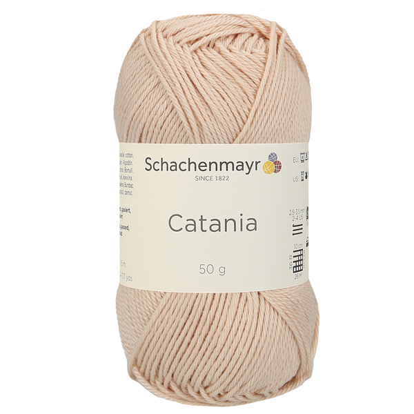 500 g Schachenmayr Catania 100% pamut fonal. 50 g 125 m. Tű 2,5-3,5 mm. 00436