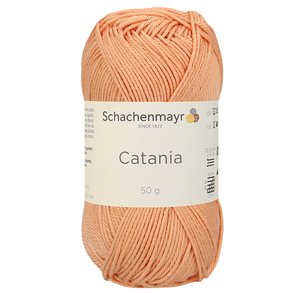 500 g Schachenmayr Catania 100% pamut fonal. 50 g 125 m. Tű 2,5-3,5 mm. 00401