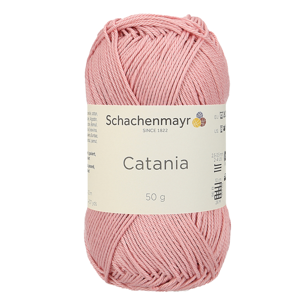 500 g Schachenmayr Catania 100% pamut fonal. 50 g 125 m. Tű 2,5-3,5 mm. 00408