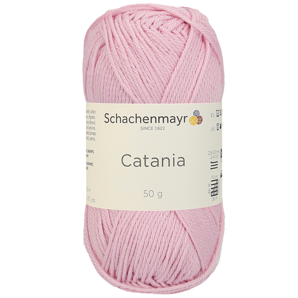 500 g Schachenmayr Catania 100% pamut fonal. 50 g 125 m. Tű 2,5-3,5 mm. 00246