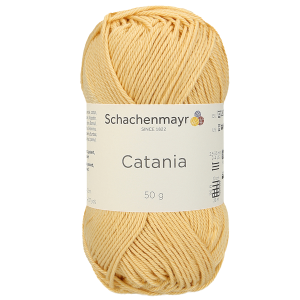 500 g Schachenmayr Catania 100% pamut fonal. 50 g 125 m. Tű 2,5-3,5 mm. 00206