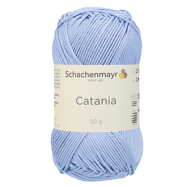 500 g Schachenmayr Catania 100% pamut fonal. 50 g 125 m. Tű 2,5-3,5 mm. 00180
