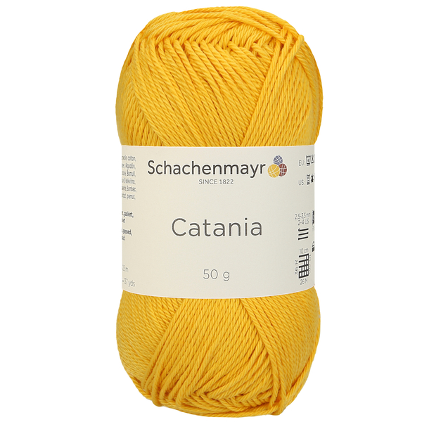 500 g Schachenmayr Catania 100% pamut fonal. 50 g 125 m. Tű 2,5-3,5 mm. 00208