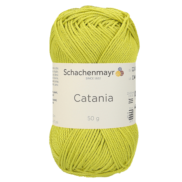 500 g Schachenmayr Catania 100% pamut fonal. 50 g 125 m. Tű 2,5-3,5 mm. 00245