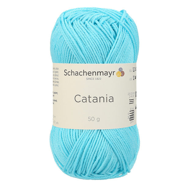 500 g Schachenmayr Catania 100% pamut fonal. 50 g 125 m. Tű 2,5-3,5 mm. 00397