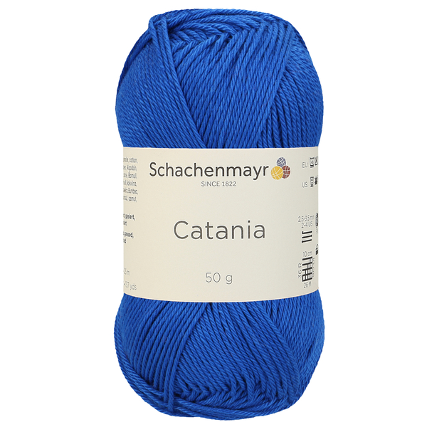 500 g Schachenmayr Catania 100% pamut fonal. 50 g 125 m. Tű 2,5-3,5 mm. 00201