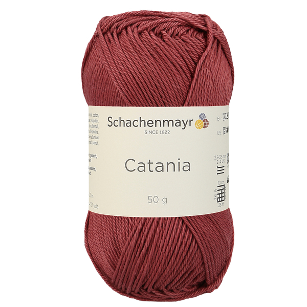 500 g Schachenmayr Catania 100% pamut fonal. 50 g 125 m. Tű 2,5-3,5 mm. 00396