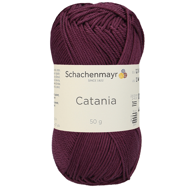 500 g Schachenmayr Catania 100% pamut fonal. 50 g 125 m. Tű 2,5-3,5 mm. 00394