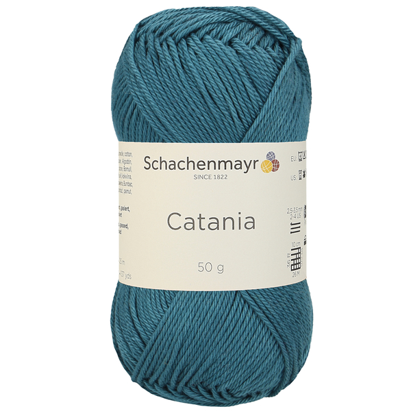 500 g Schachenmayr Catania 100% pamut fonal. 50 g 125 m. Tű 2,5-3,5 mm. 00391