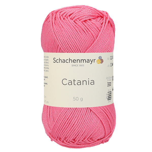 500 g Schachenmayr Catania 100% pamut fonal. 50 g 125 m. Tű 2,5-3,5 mm. 00225