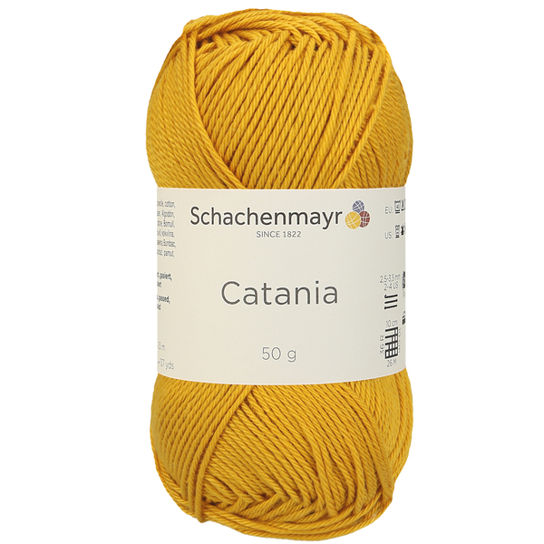 500 g Schachenmayr Catania 100% pamut fonal. 50 g 125 m. Tű 2,5-3,5 mm. 00249