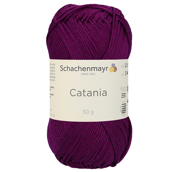 500 g Schachenmayr Catania 100% pamut fonal. 50 g 125 m. Tű 2,5-3,5 mm. 00128