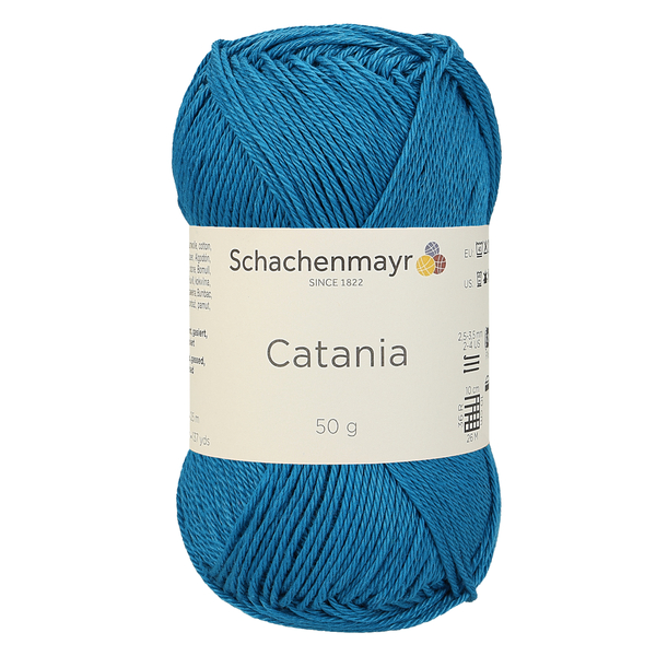 500 g Schachenmayr Catania 100% pamut fonal. 50 g 125 m. Tű 2,5-3,5 mm. 00400