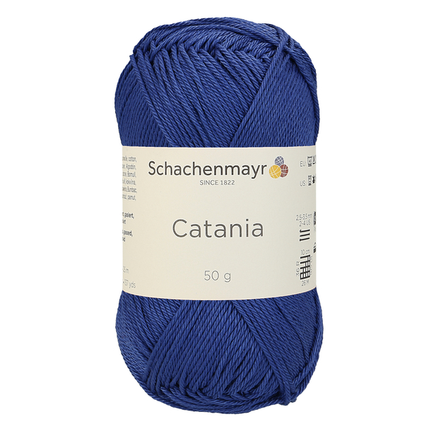 500 g Schachenmayr Catania 100% pamut fonal. 50 g 125 m. Tű 2,5-3,5 mm. 00420