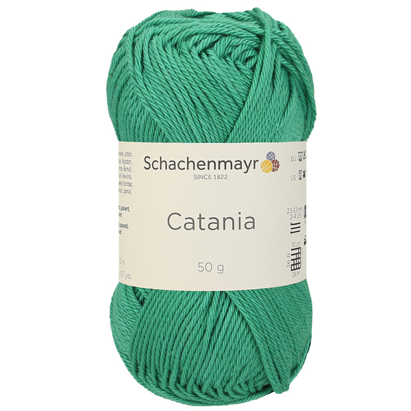 500 g Schachenmayr Catania 100% pamut fonal. 50 g 125 m. Tű 2,5-3,5 mm. 00241