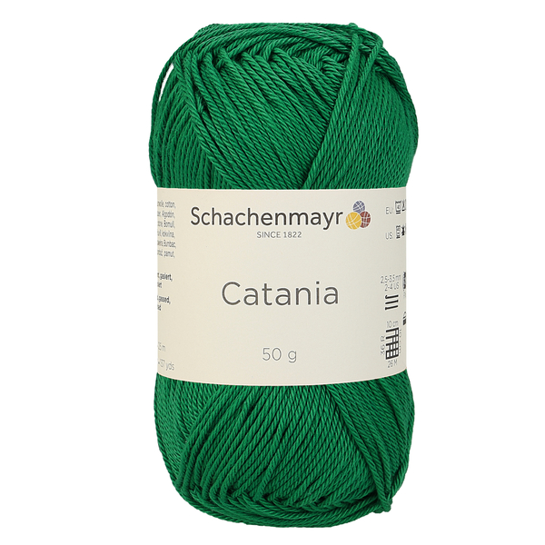 500 g Schachenmayr Catania 100% pamut fonal. 50 g 125 m. Tű 2,5-3,5 mm. 00430