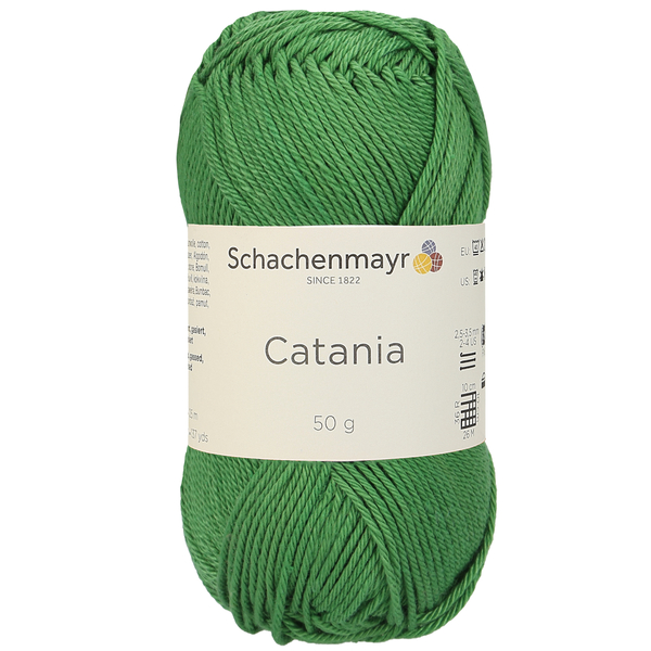 500 g Schachenmayr Catania 100% pamut fonal. 50 g 125 m. Tű 2,5-3,5 mm. 00412