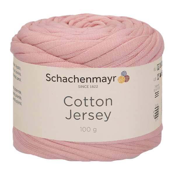 900 g Schachenmayr Cotton Jersey 70% pamut fonal. 100 g 74 m.Tű 7-8 mm. 00035
