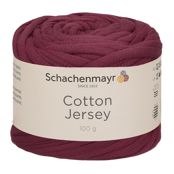 900 g Schachenmayr Cotton Jersey 70% pamut fonal. 100 g 74 m.Tű 7-8 mm. 00032